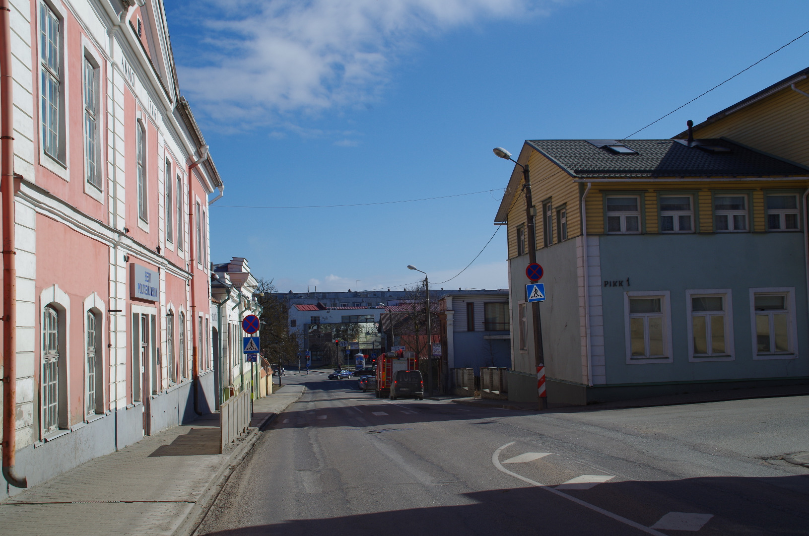 Tallinna ja  Pika tänava ristmik Rakveres rephoto