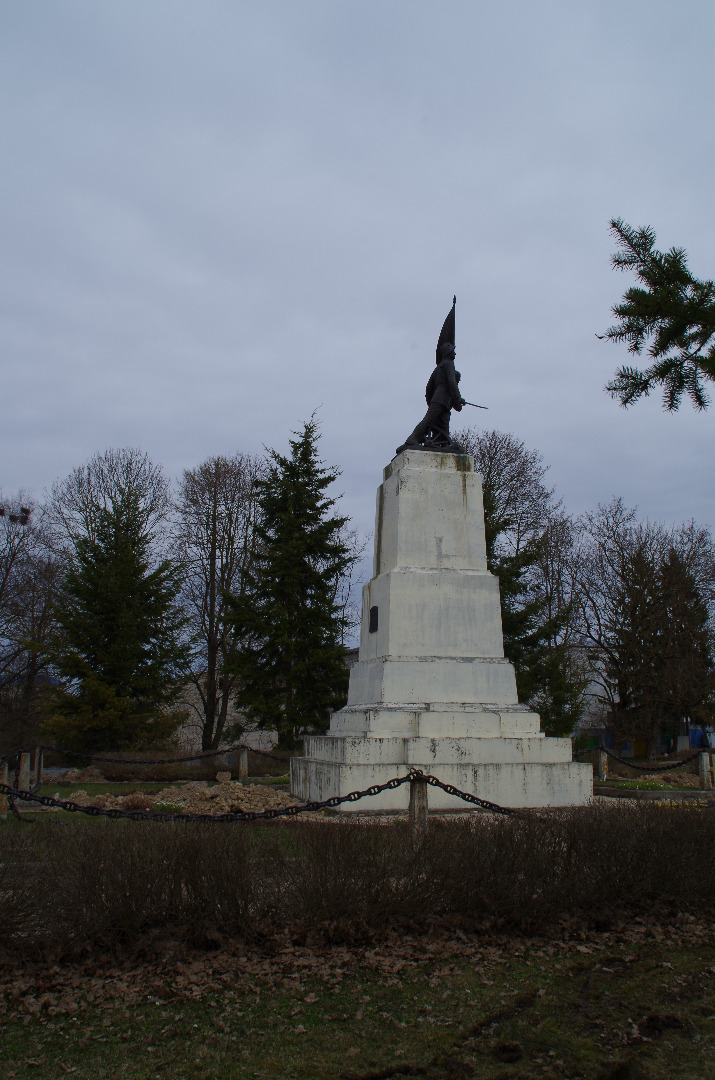 Rakvere, at the memory pillar of the War of Independence rephoto
