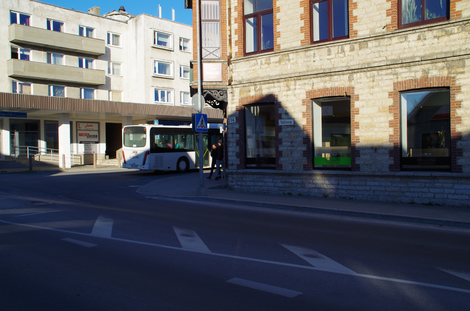 Rongkäik Tallinna tänaval Rakveres rephoto