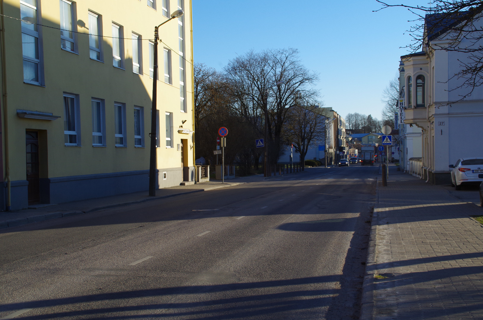 Rakvere, vaade Tallinna tänavale rephoto