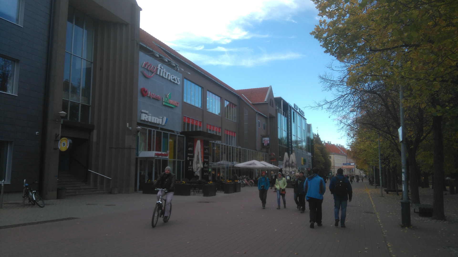 Aleksandri Street in Tartu rephoto