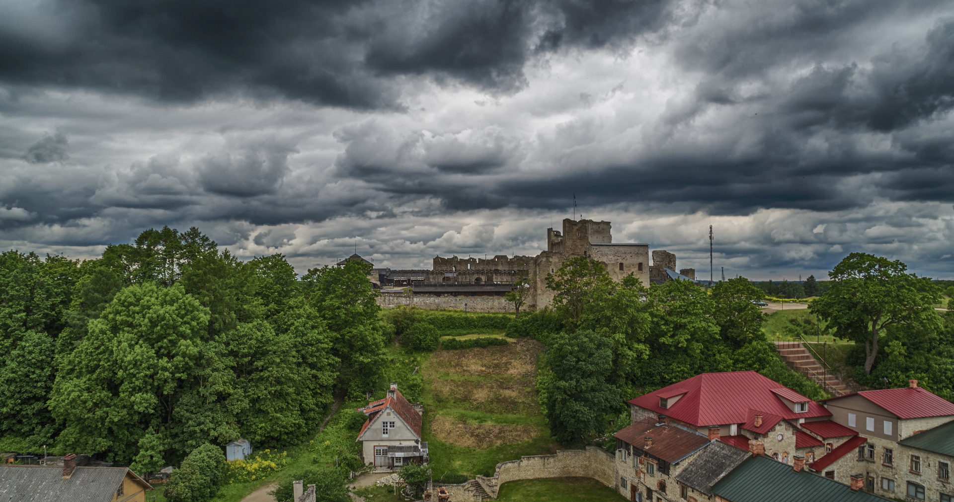 Rakvere, vaade linnusele rephoto