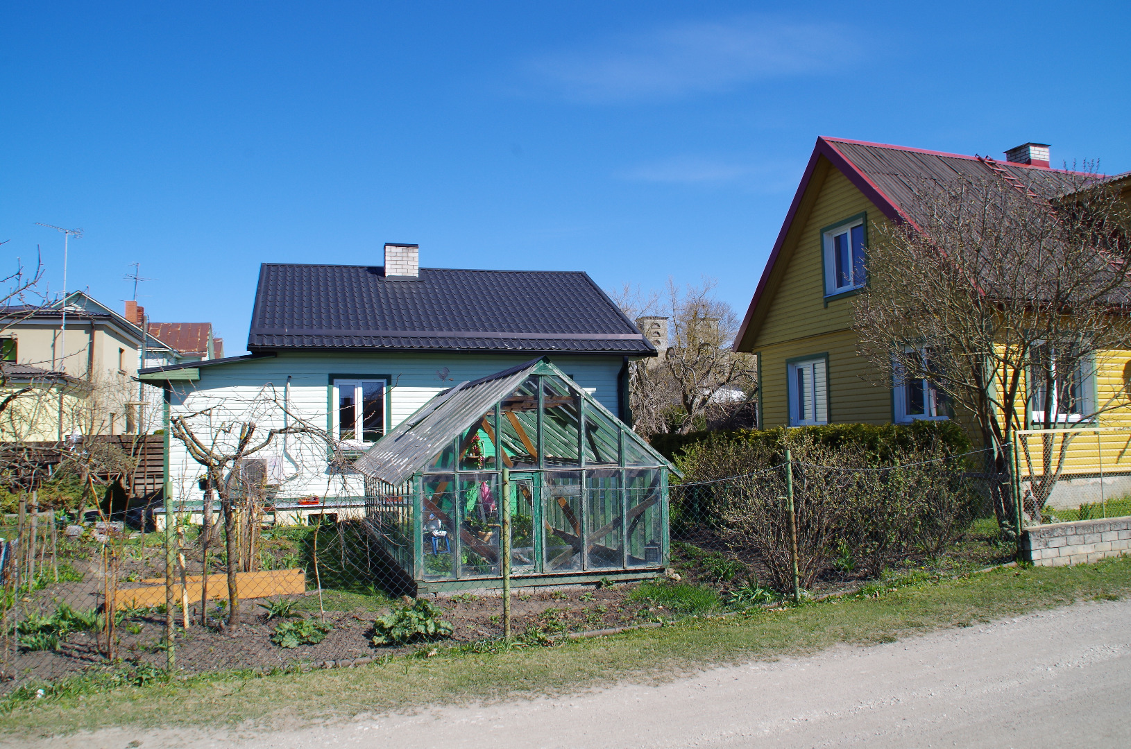 Rakvere, vaade Pauluse kirikule rephoto