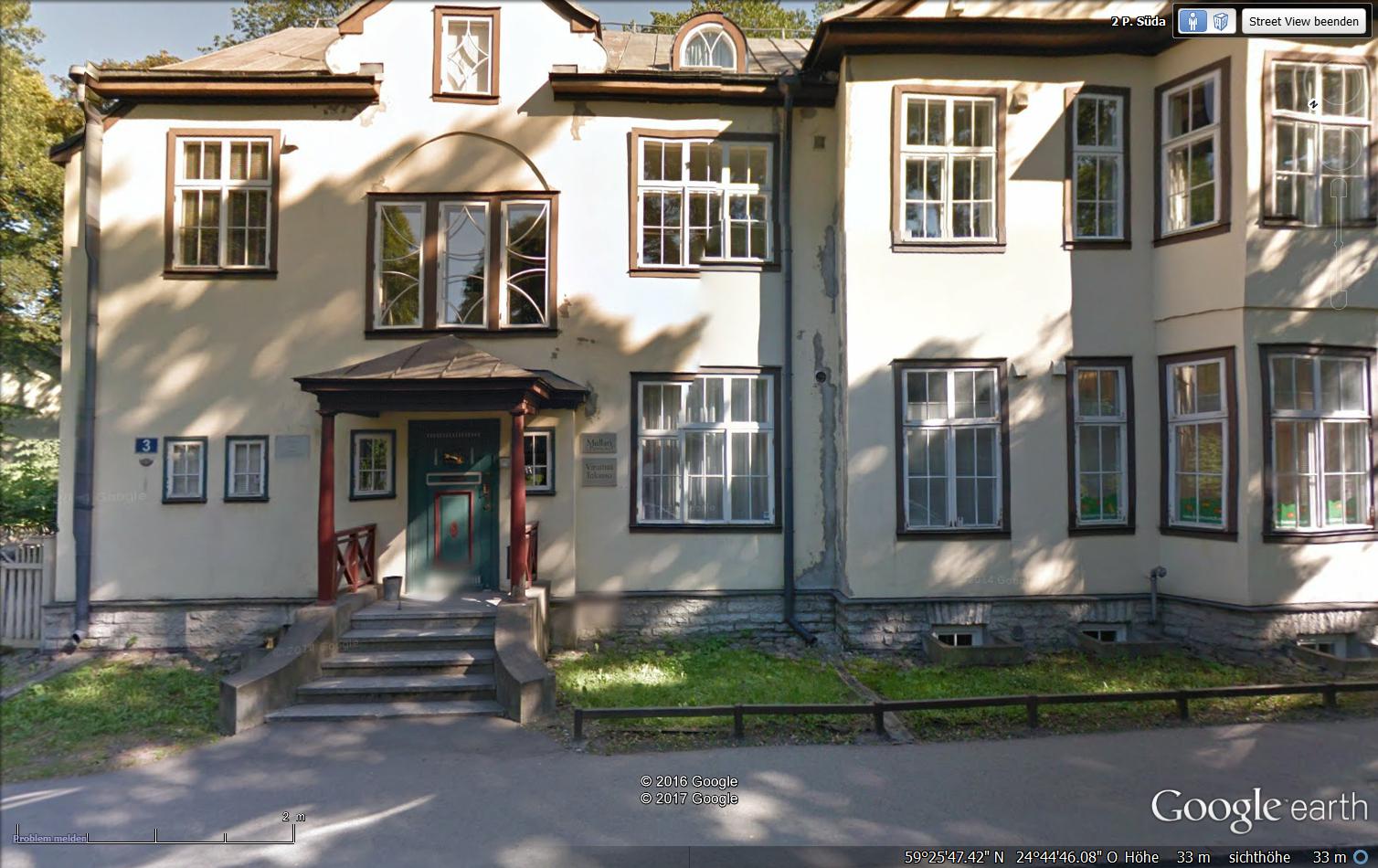 Elamu Tallinnas, vaade. Arhitekt Ernst Kühnert, Jacques Rosenbaum rephoto