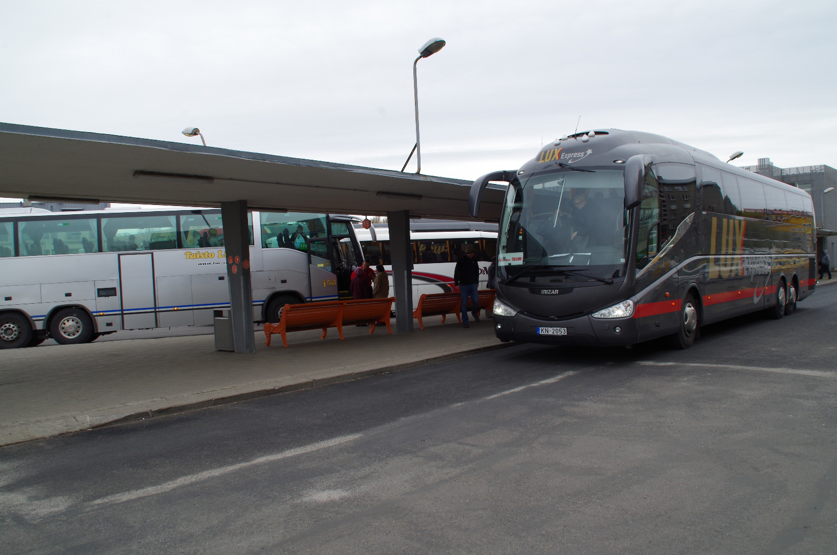 Uued "Ikarus" bussid Tallinnas. rephoto