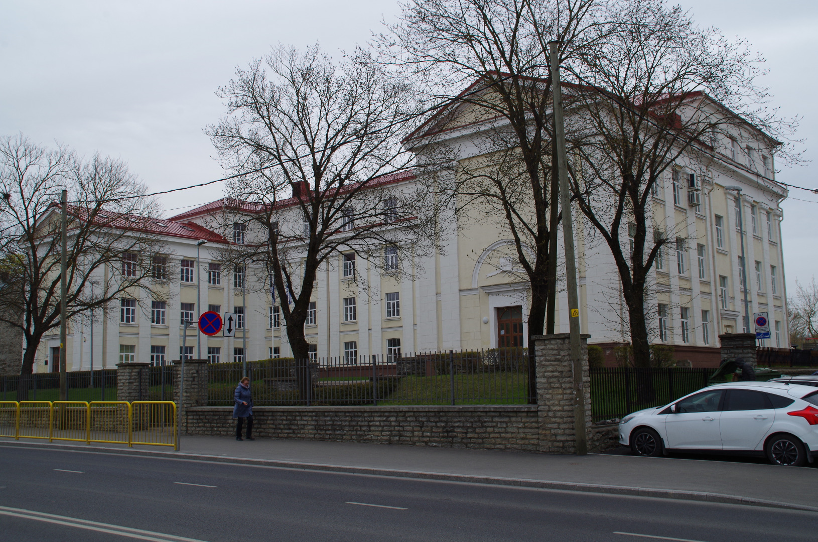 Tallinn, V.Kingissepa tänav 68, 23. keskkool. rephoto