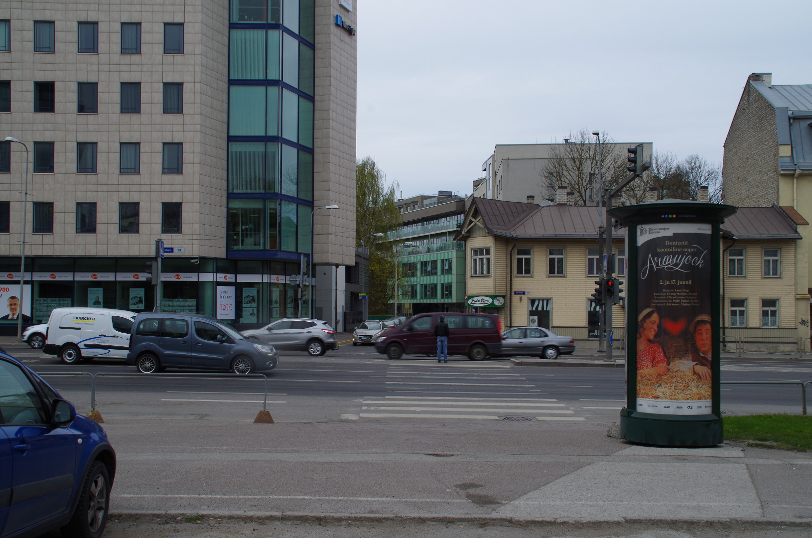 Liivalaia ja Tatari tn ristmik Tallinnas, tänavavaade rephoto