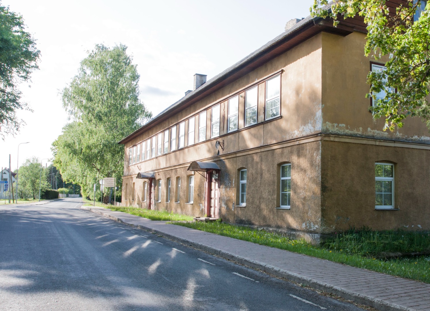 Palamuse Keskkool. rephoto