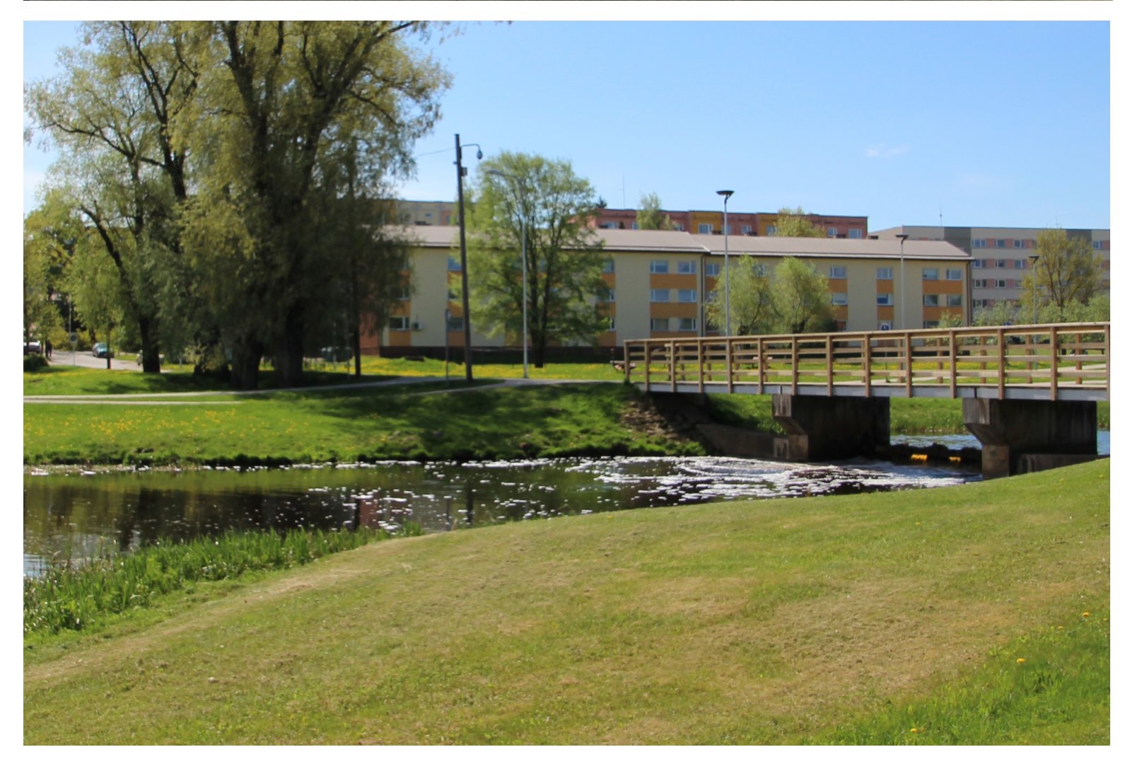Valga. Pedeli jõgi rephoto