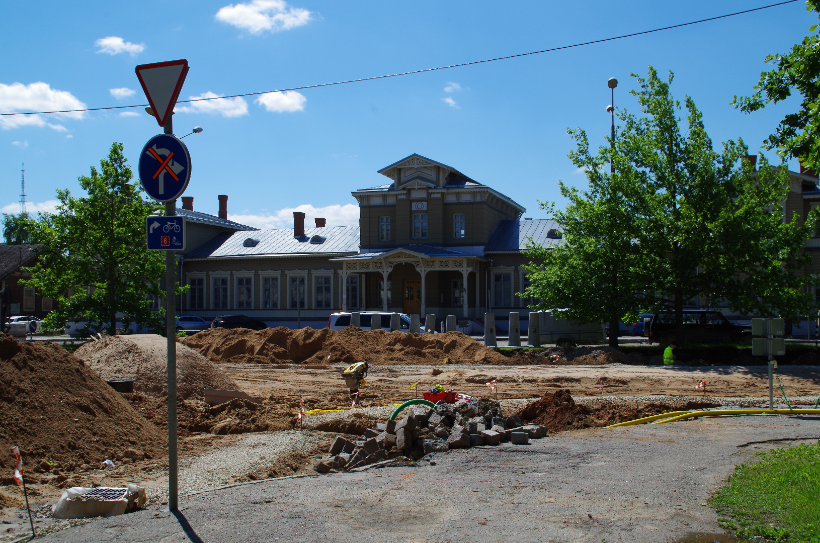 Tartu Railway station rephoto