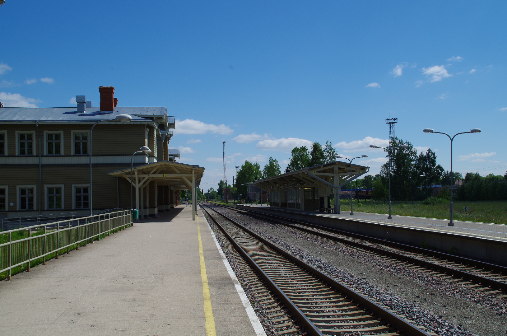 Tartu raudteejaam rephoto