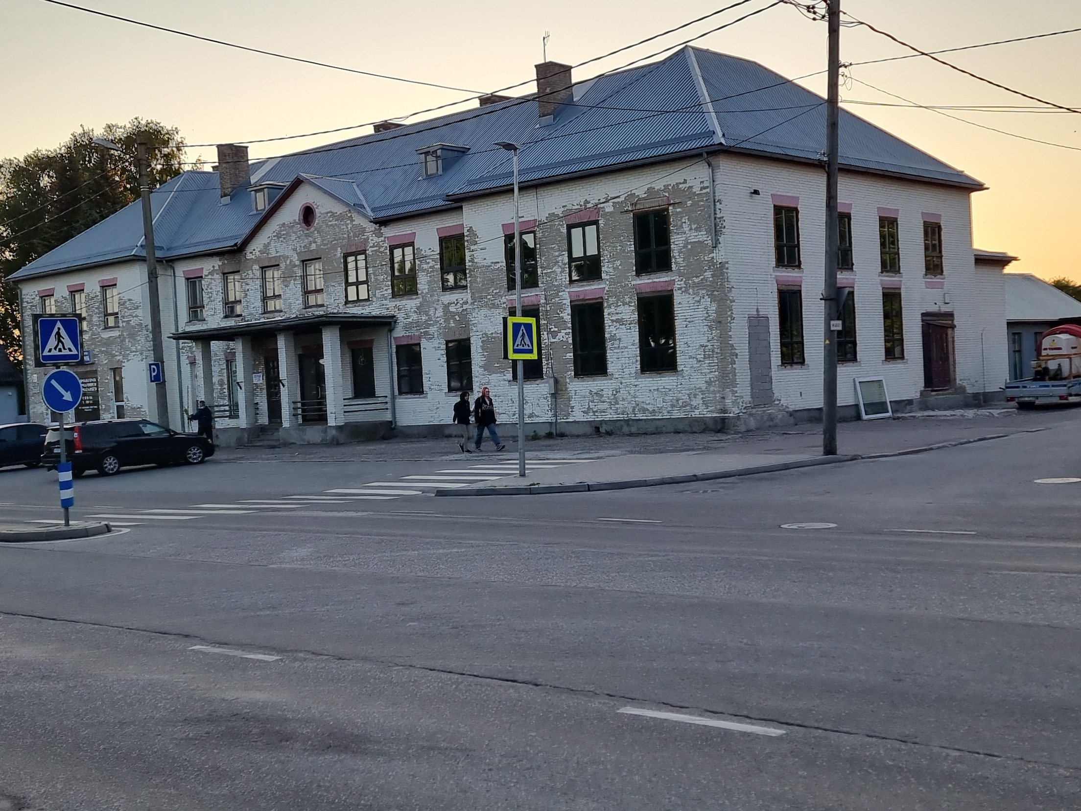 Pärnu kalurikolhoosi Jahta hoone. rephoto