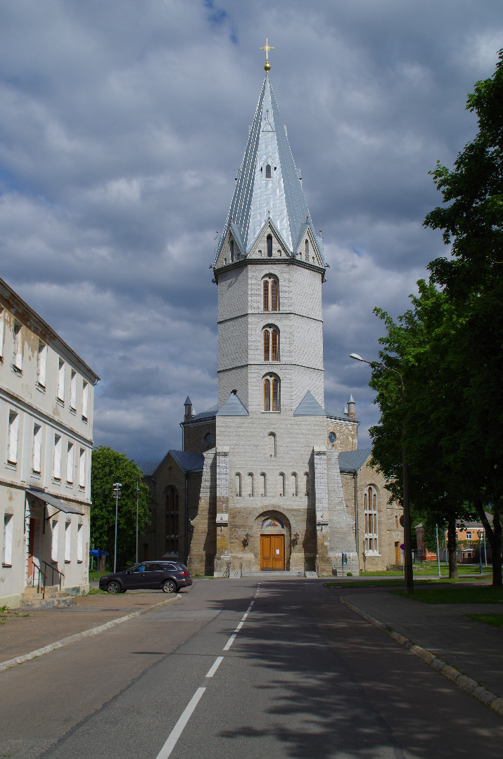 Aleksandri kirik Narvas rephoto