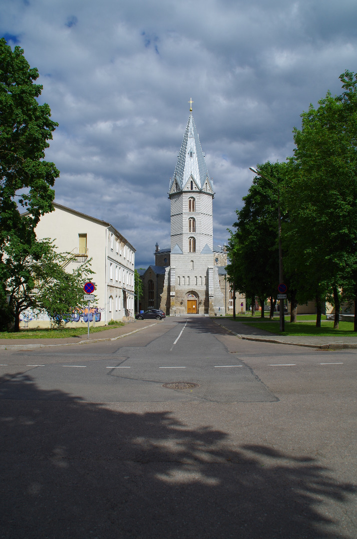 Narva-ioachimstall : Lutheran Church rephoto