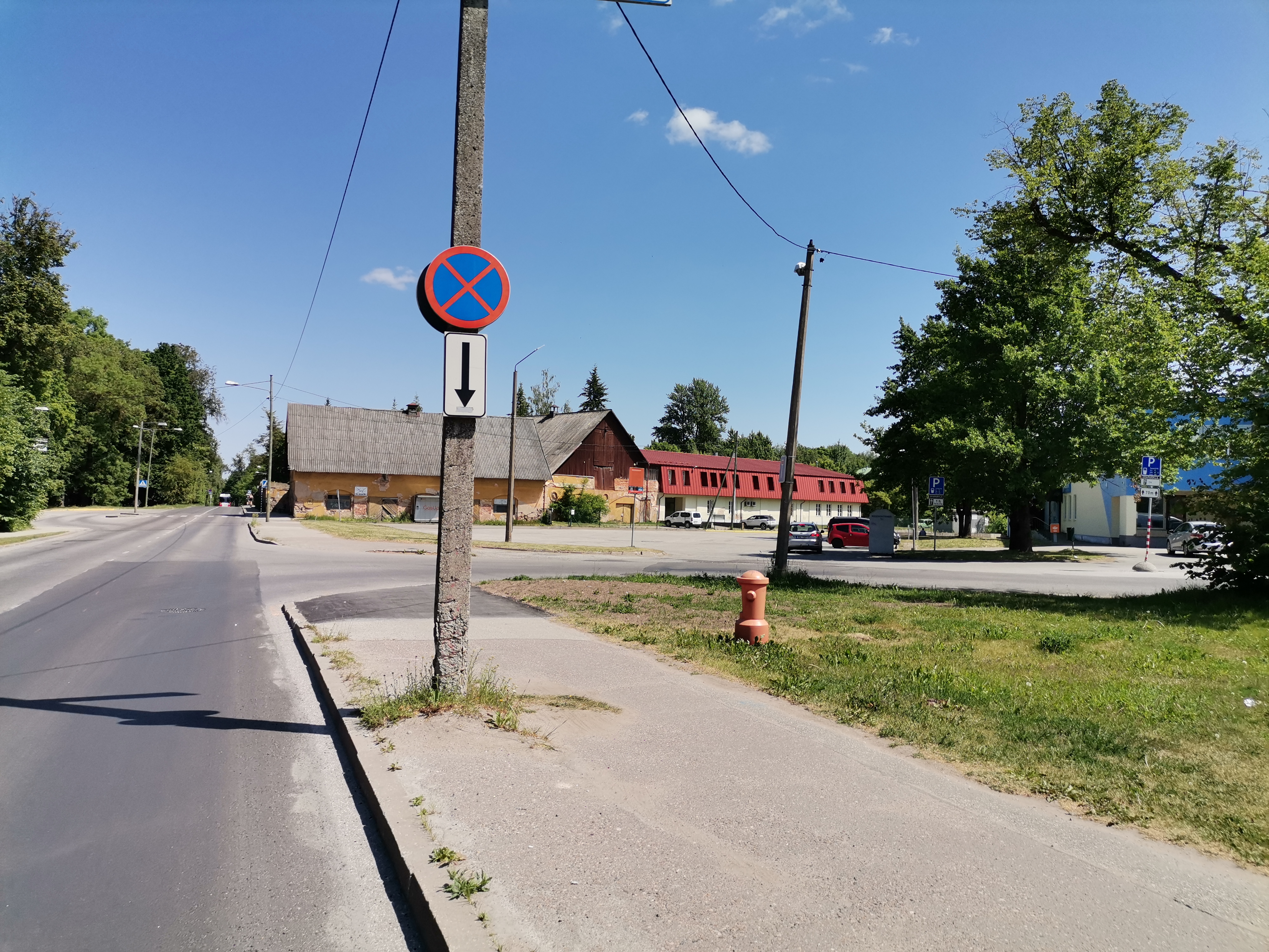 Tähtvere mõis. Küün 1977a. rephoto