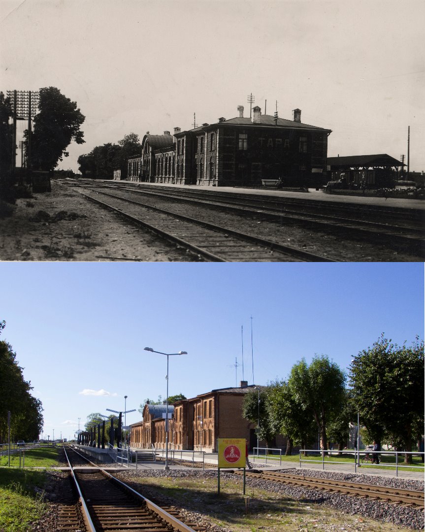 [tapa Railway Station] rephoto