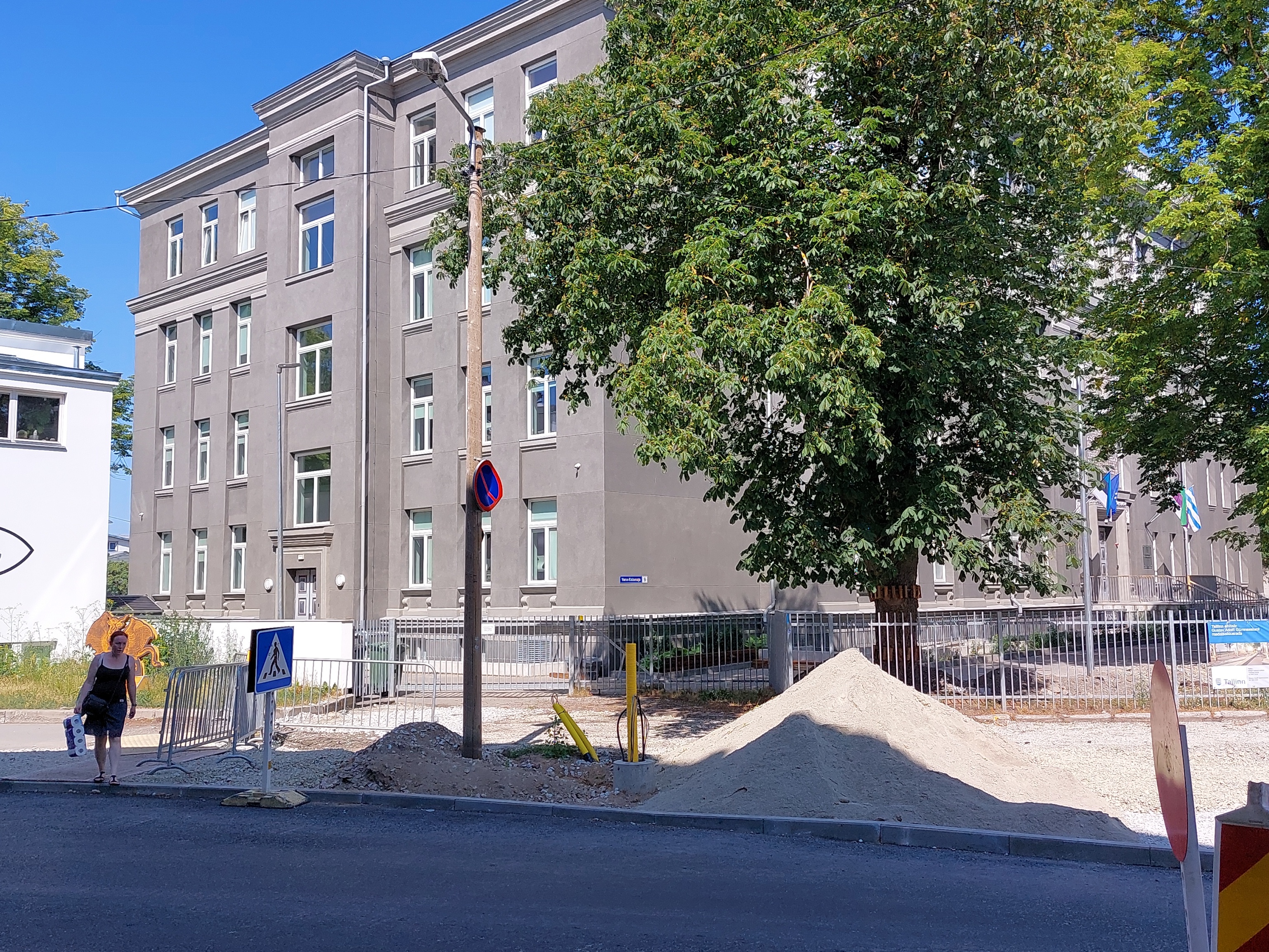 Tallinn Old-Kalamaja General Education School. rephoto