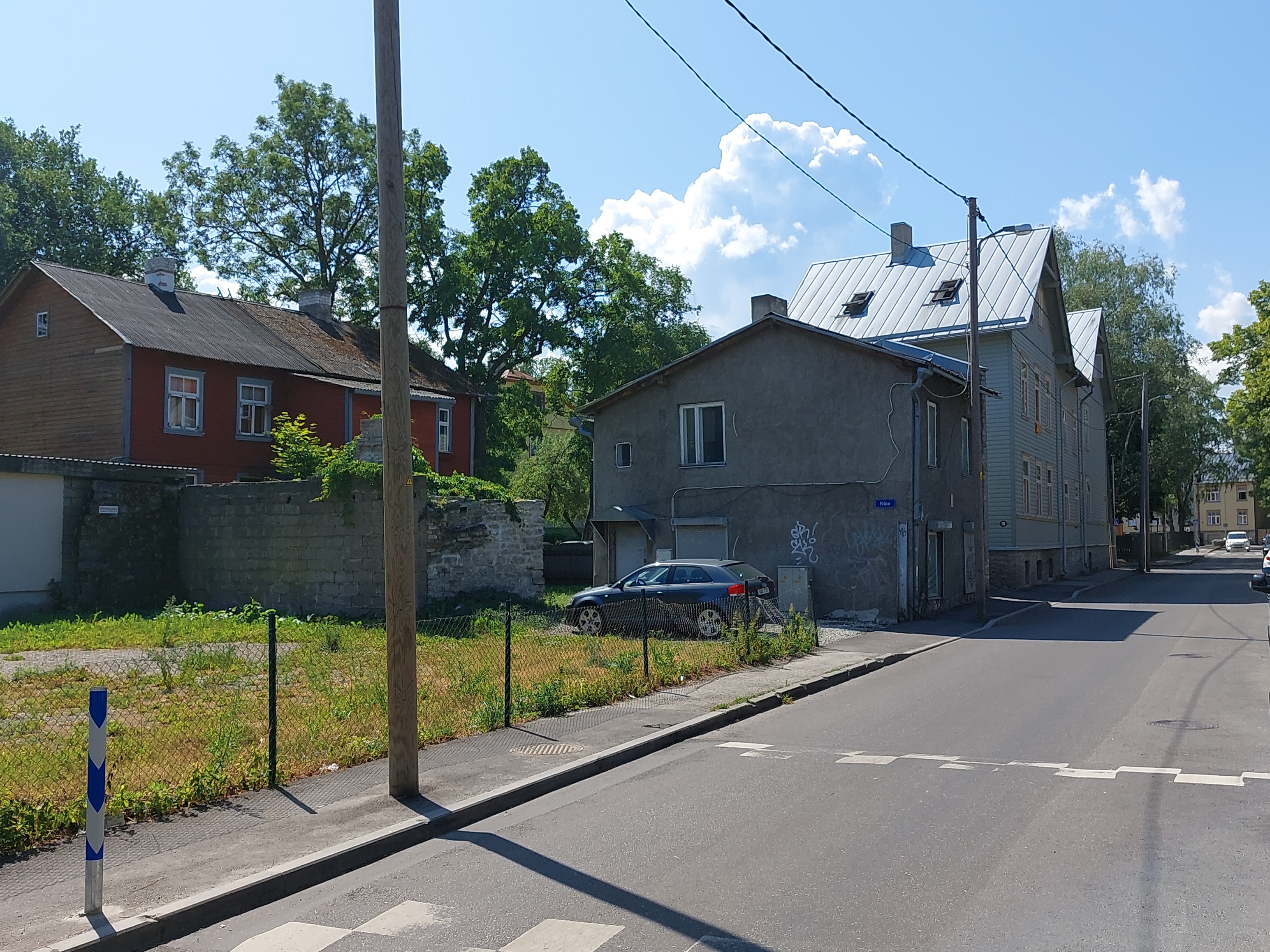 View on the corner of Köie and Arrow Streets. rephoto