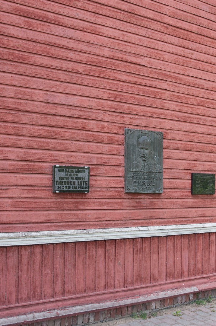 Theodor Lutsu filmipäevadel mälestustahvli avamine rephoto