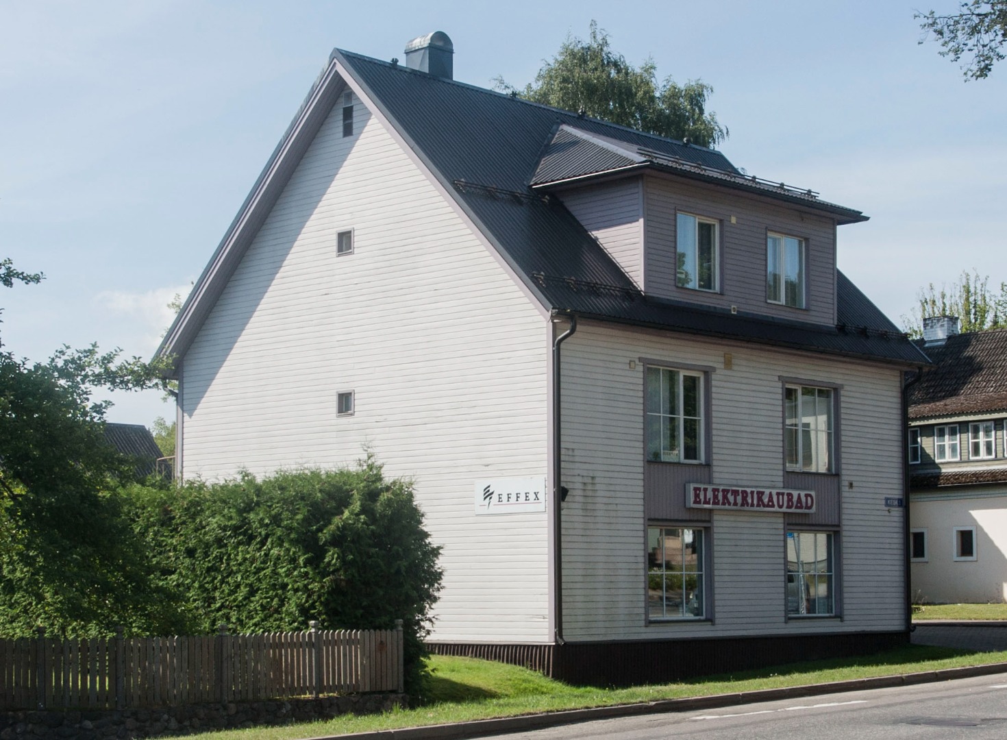 Põlva Kesk tn. 3 hoone rephoto