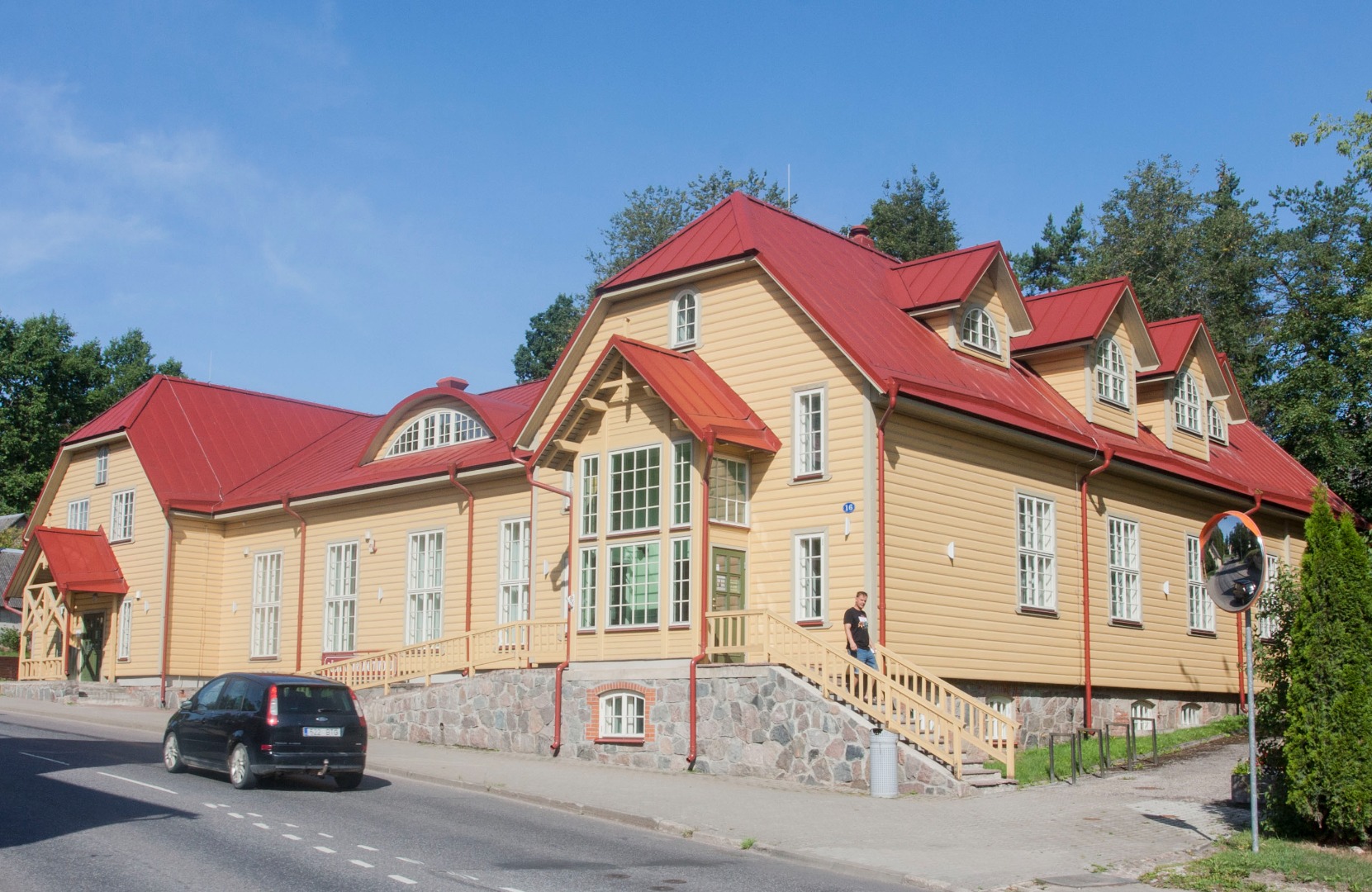 Põlva Education Society house, Võrumaa 1924 rephoto