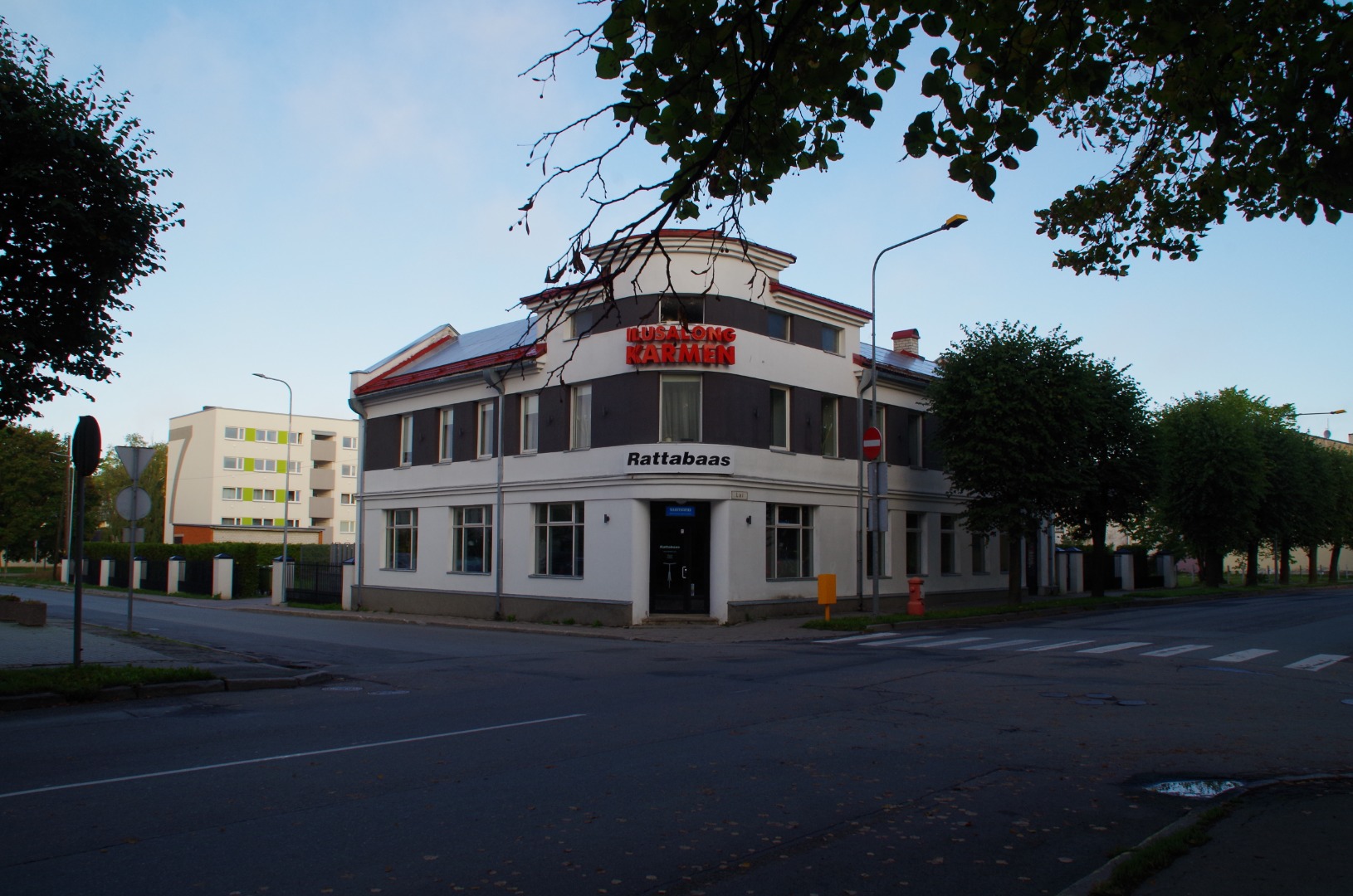 Lai tänav 12, Rakvere - Building Lai str 12 in Rakvere rephoto