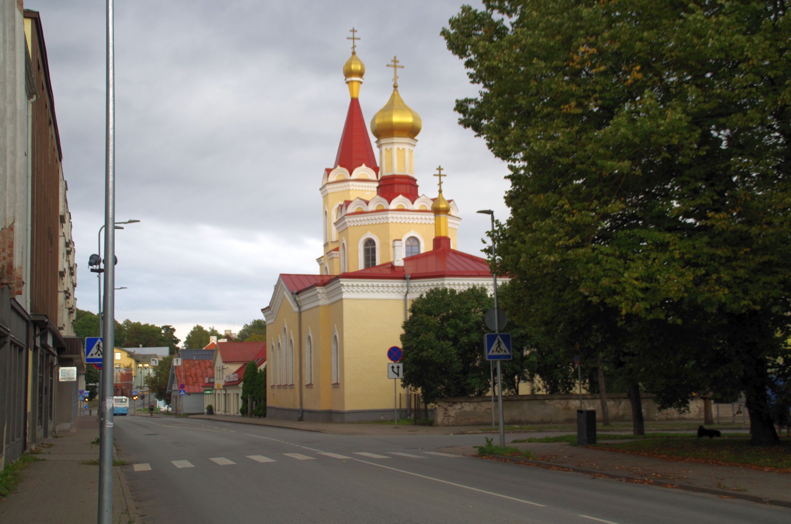 Tallinna tänav Rakveres. rephoto