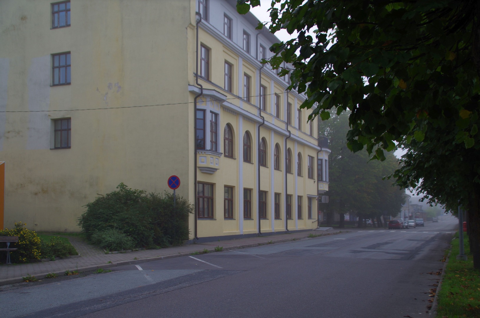 Tänav Rakveres. rephoto