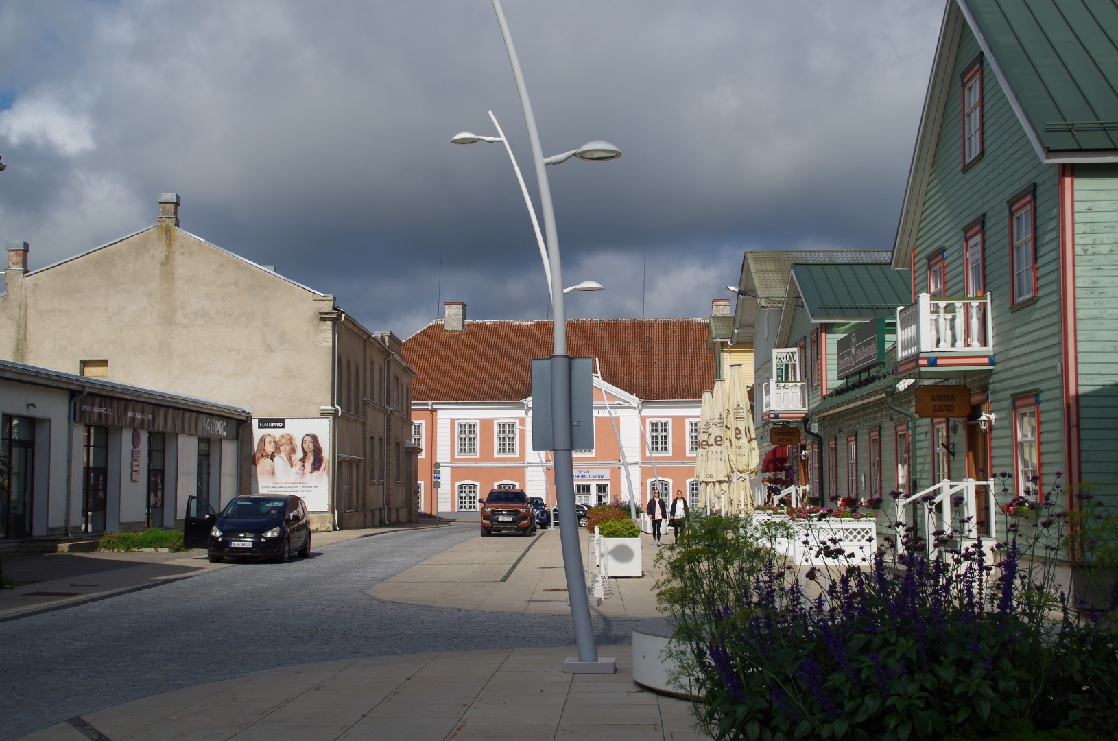 Tänav Rakveres. rephoto