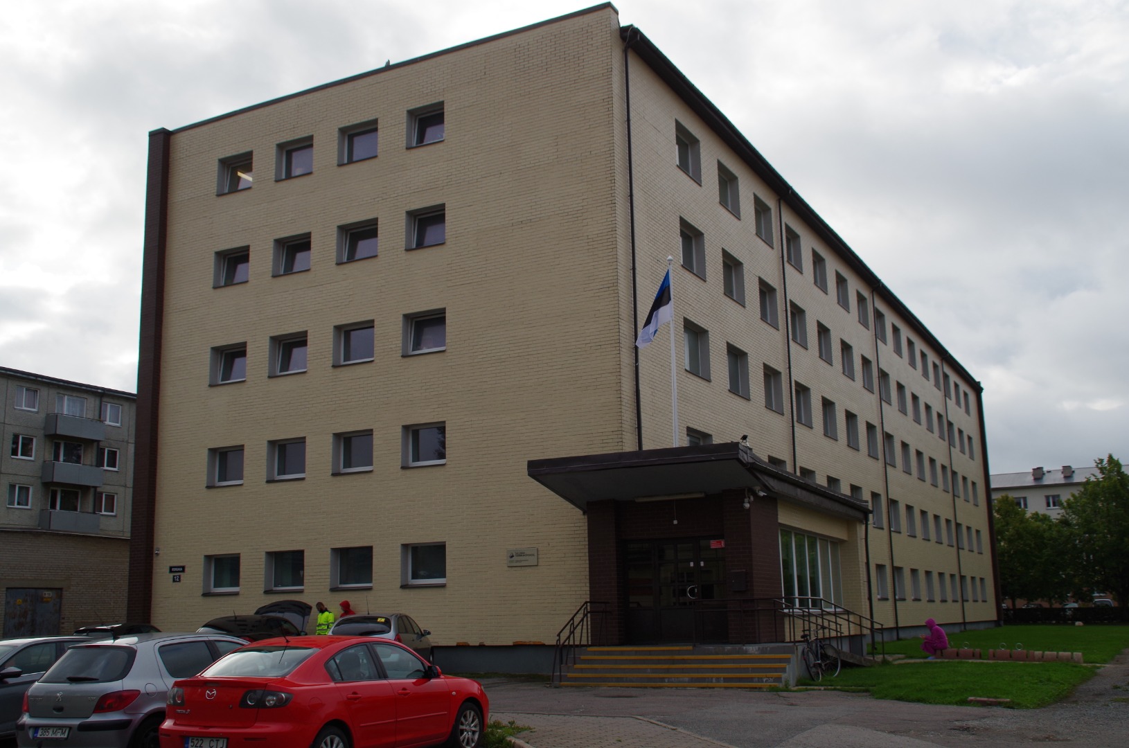 Rohuaia tänav 12, Rakvere - Rohuaia str 12 building in Rakvere rephoto