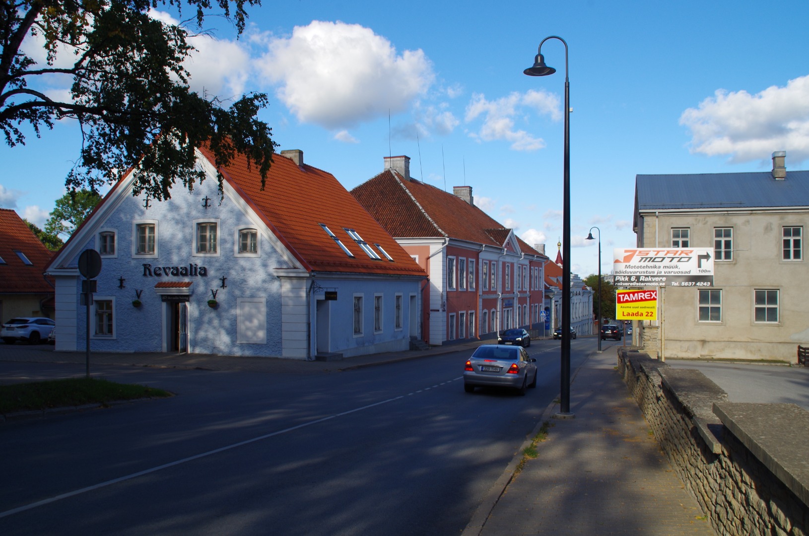 Tänav Rakveres. rephoto