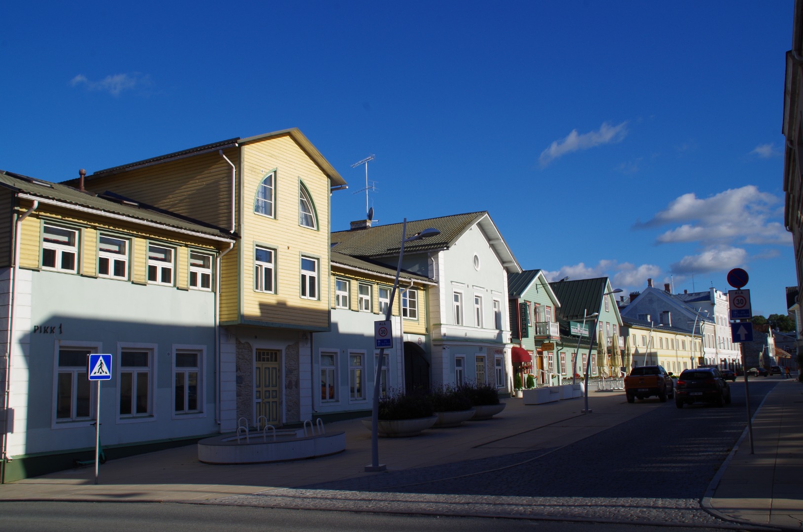 Tänav Rakveres. rephoto