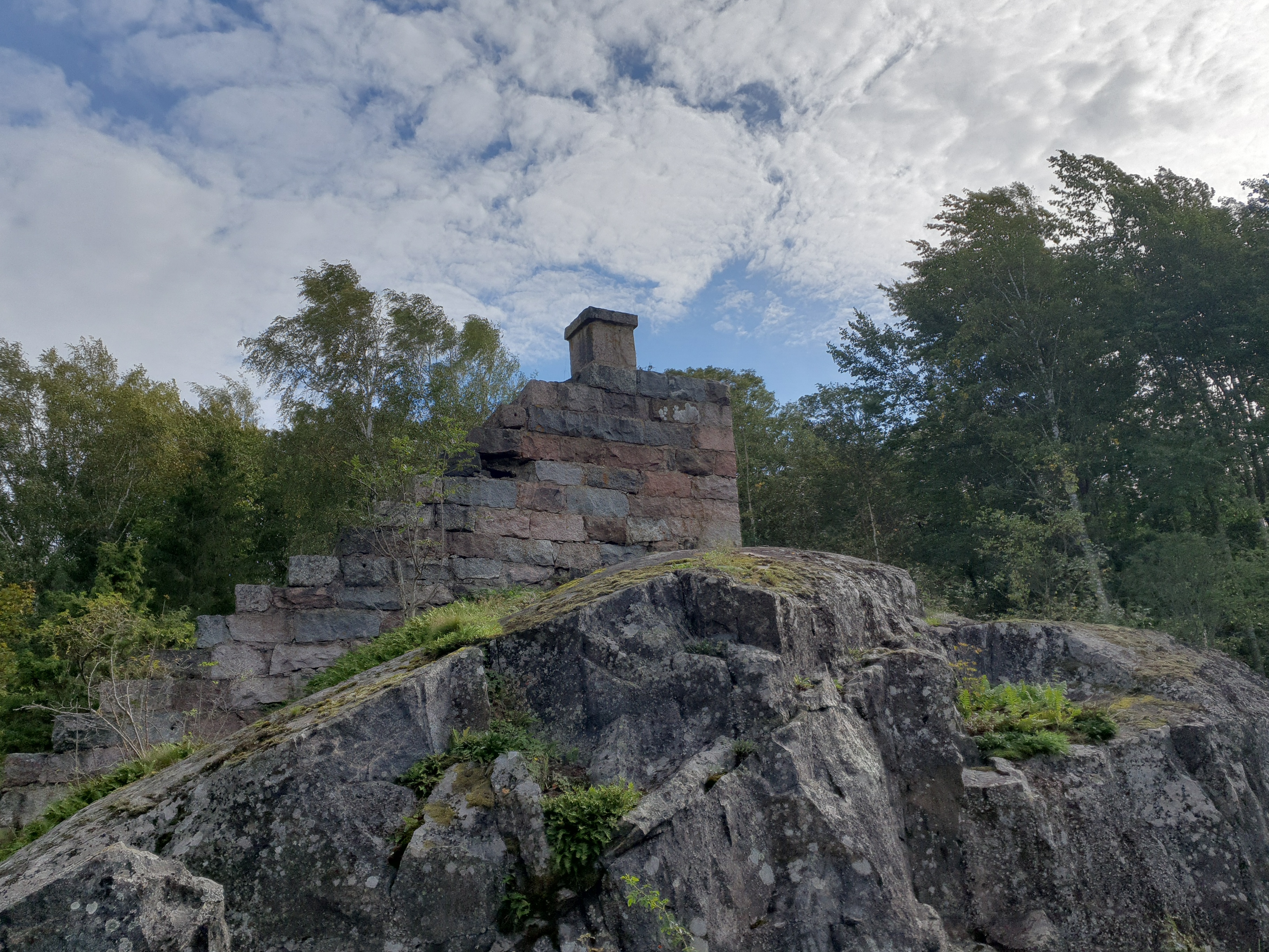 Vallisaari, distance meter rephoto