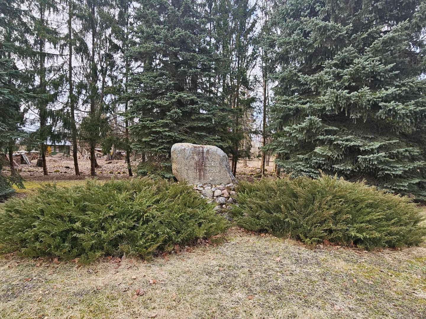 Endine Kõrveküla koolimaja, kus on sündinud helilooja Miina Härma. rephoto