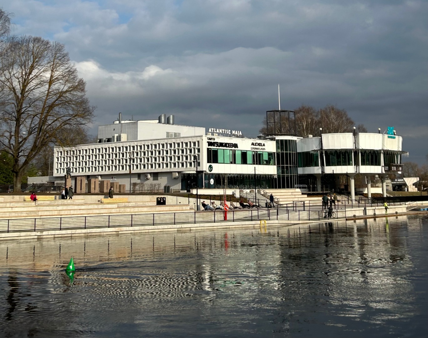 Restorani  "Kaunas" ehitamine. Tartu, 1965-1966. rephoto
