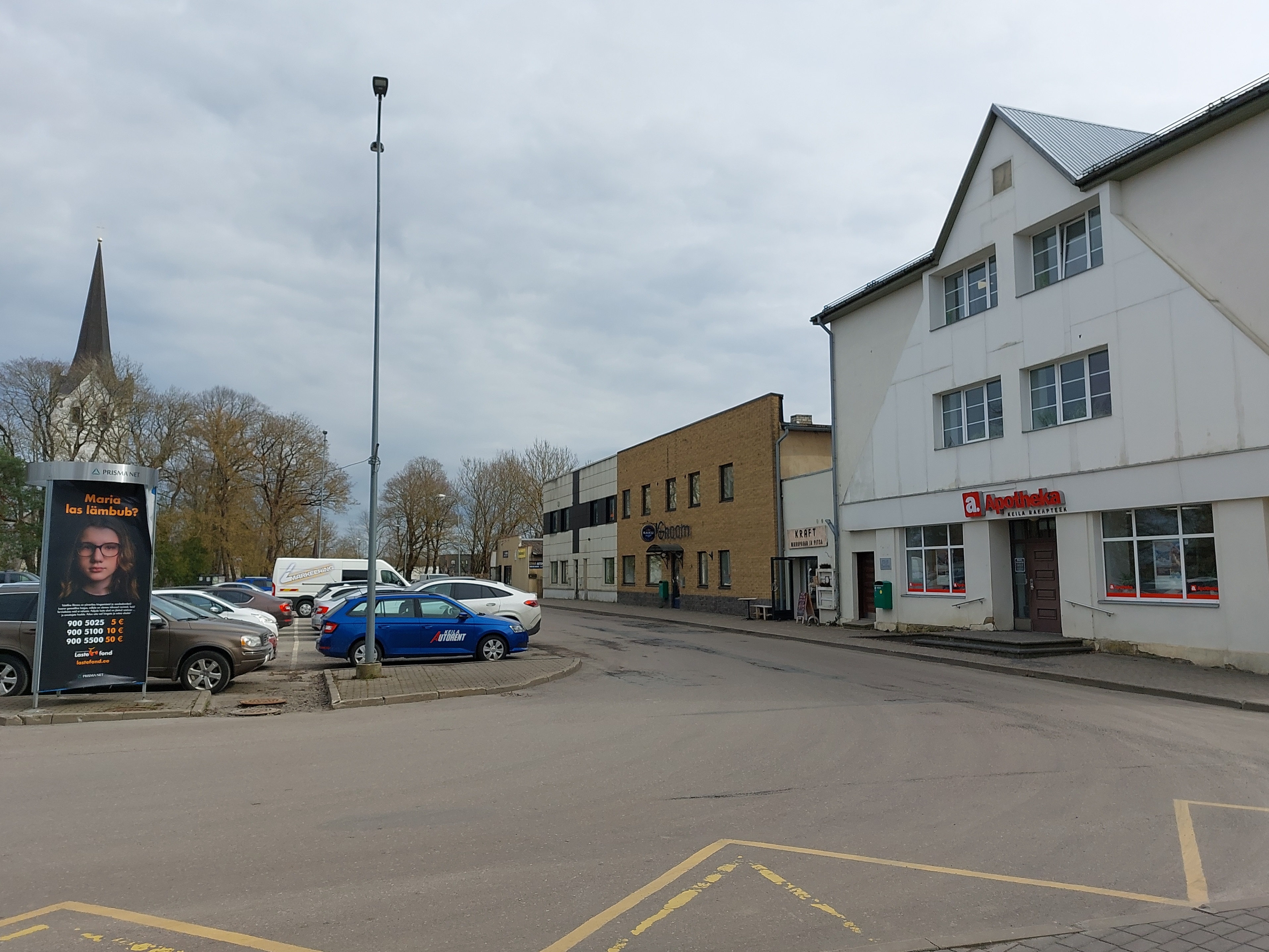 Keila Keskväljak. Restoran võõrastemaja "Keila" rephoto