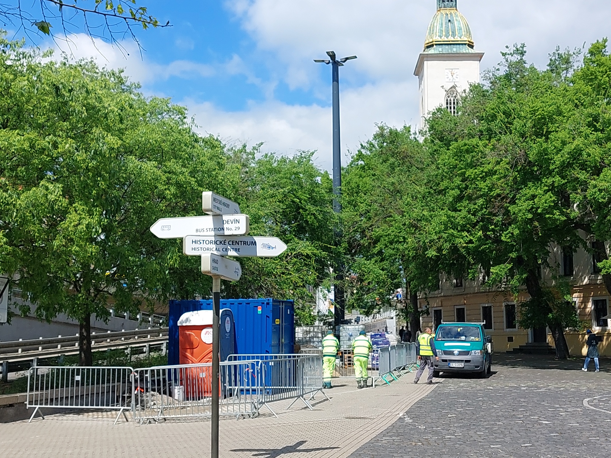 Rybné námestie, Bratislava - lang rephoto