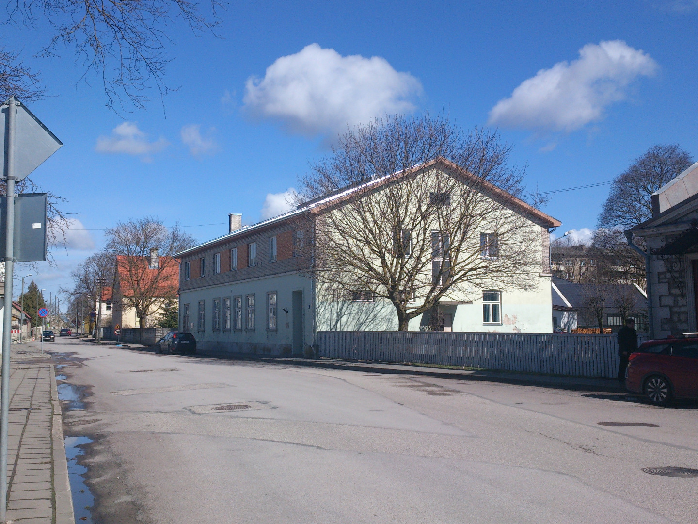 Kuressaare, Pikk Street 23, Last residence of Pollide rephoto