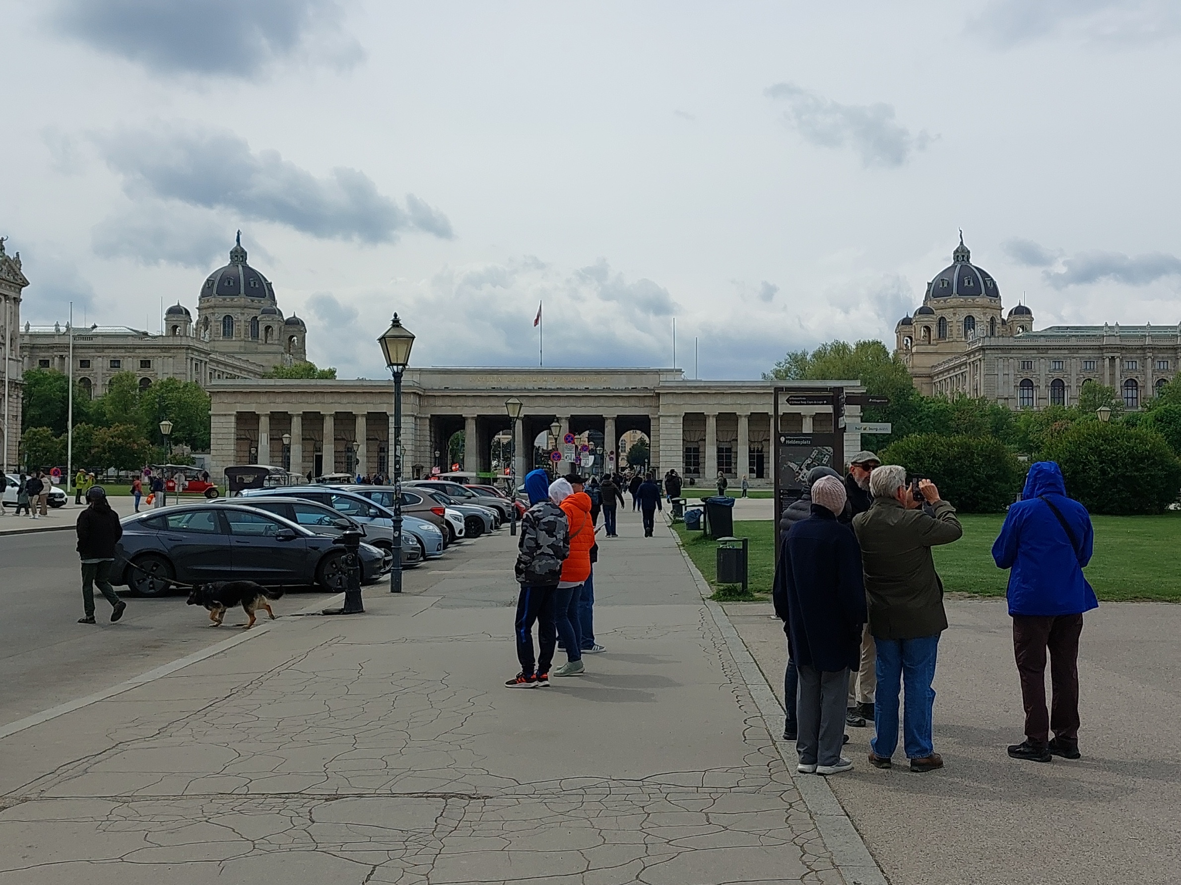 Äusseres Burgtor Viinis rephoto