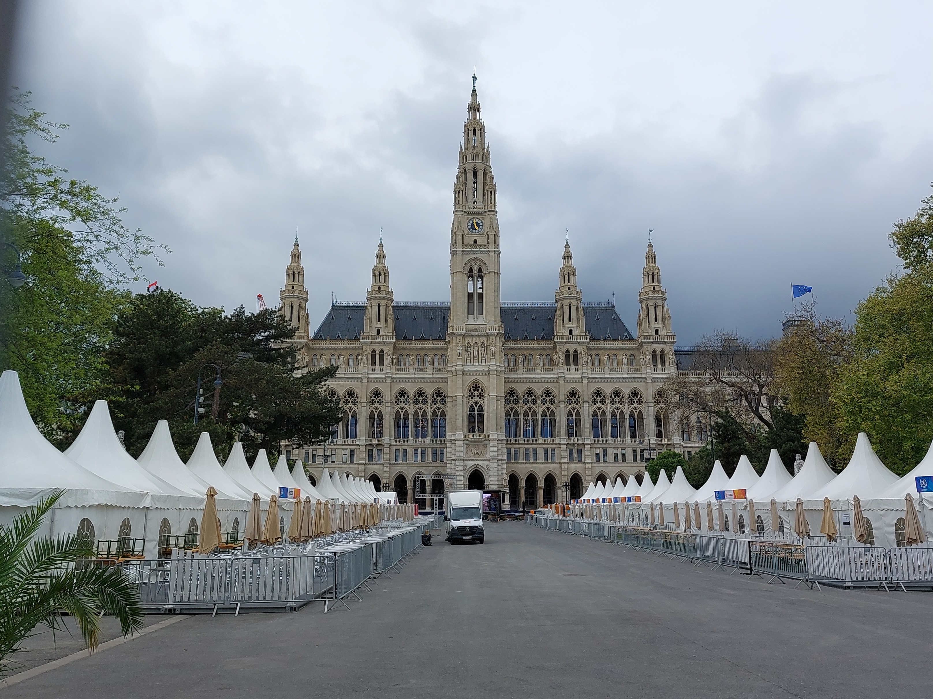Vienna. Rathaus rephoto