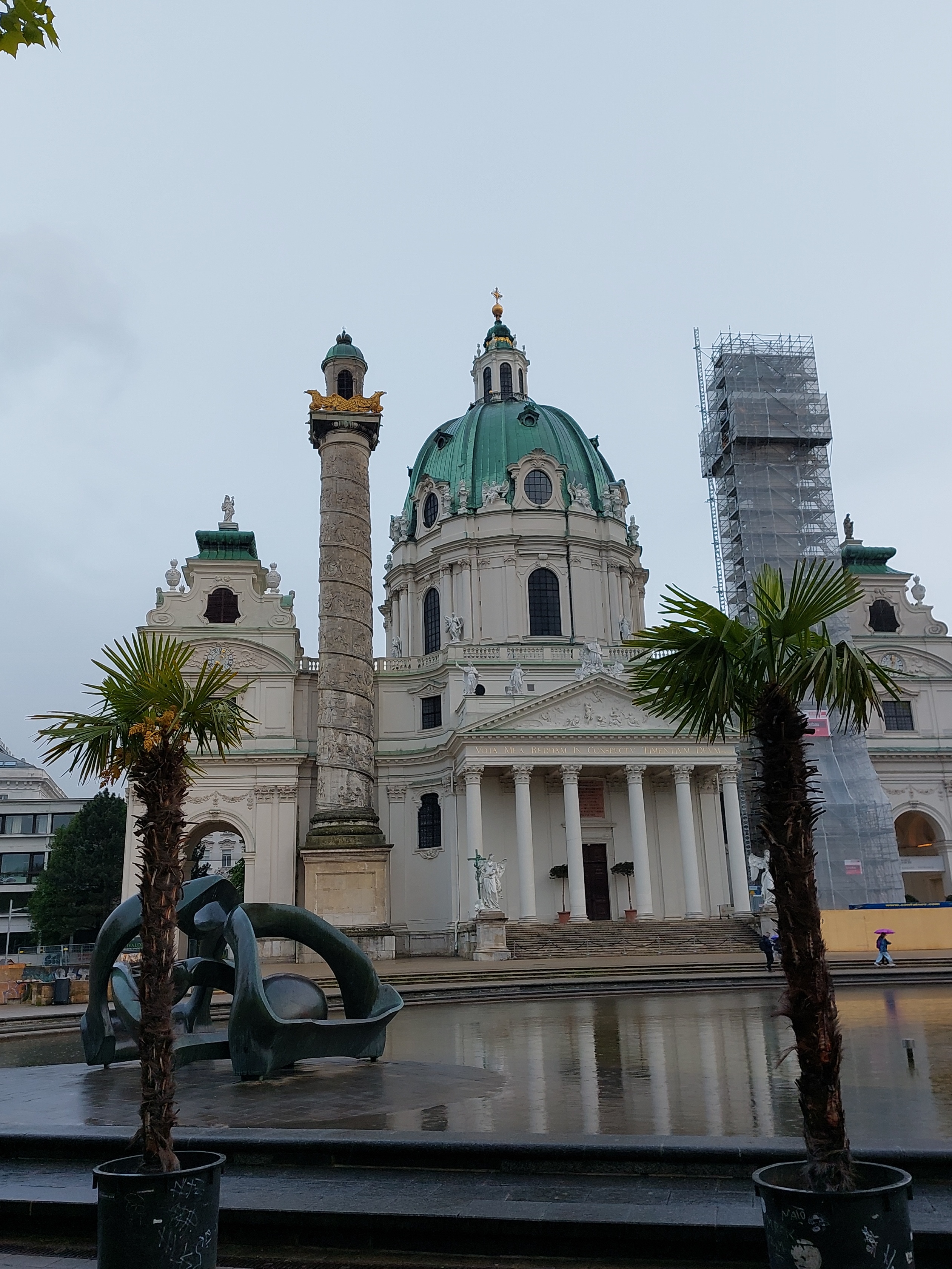 Karls Church, Vienna rephoto