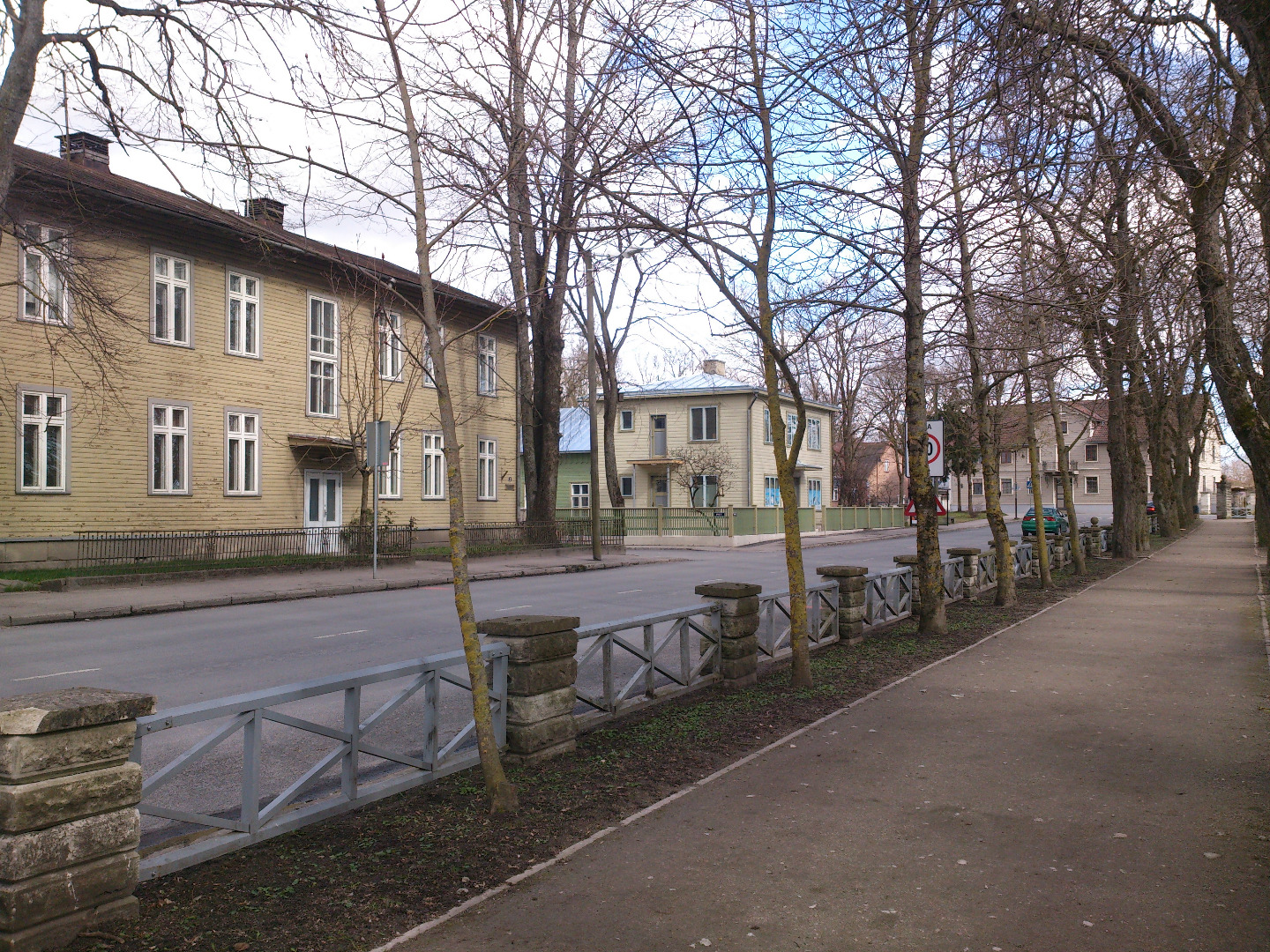 Kuressaare Lossipark rephoto