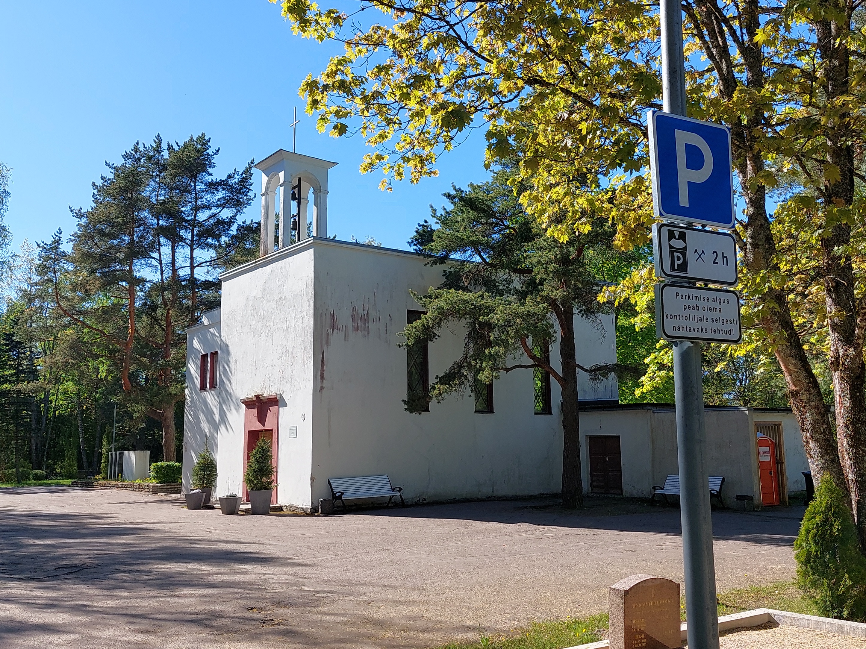 Rahumäe kalmistu uus kabel. rephoto