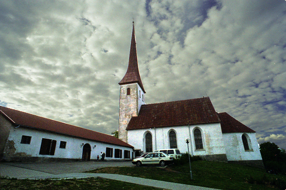 Rakvere vaade kirikuga. rephoto