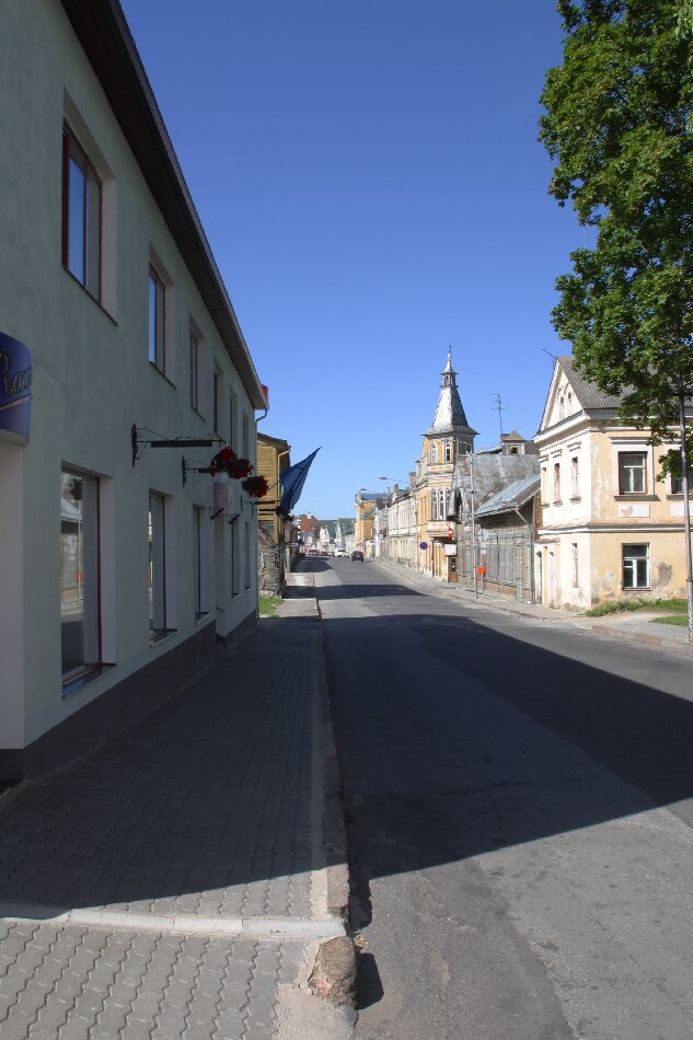 Pikk tänav, vaade põhja suunas rephoto