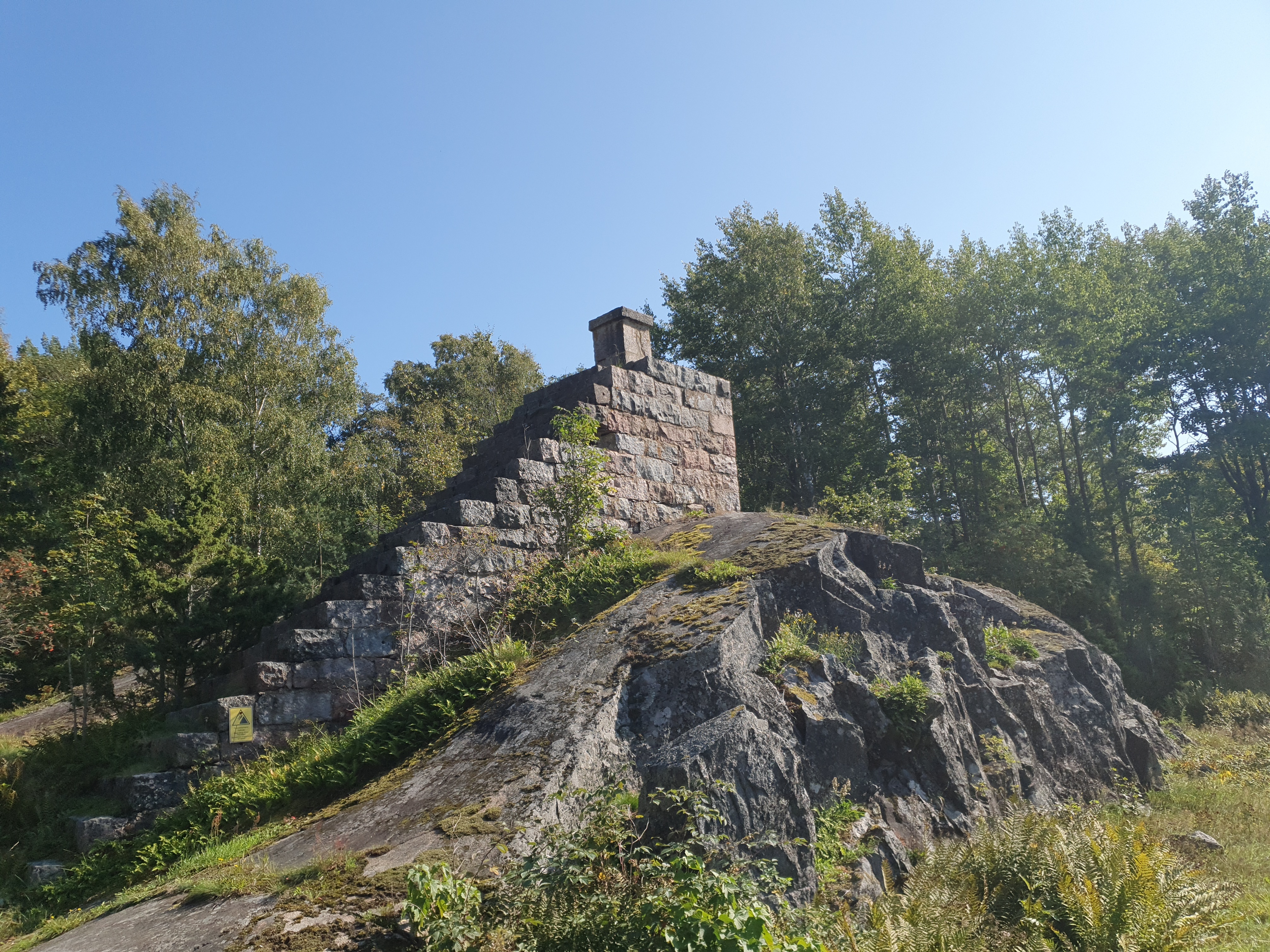 Vallisaari, distance meter rephoto