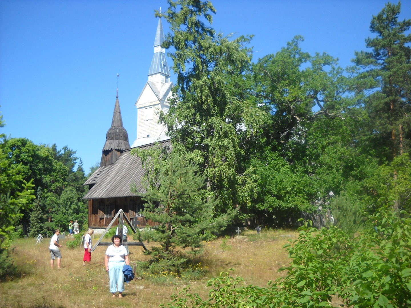 Ruhnu kalmistu ja kirikud rephoto