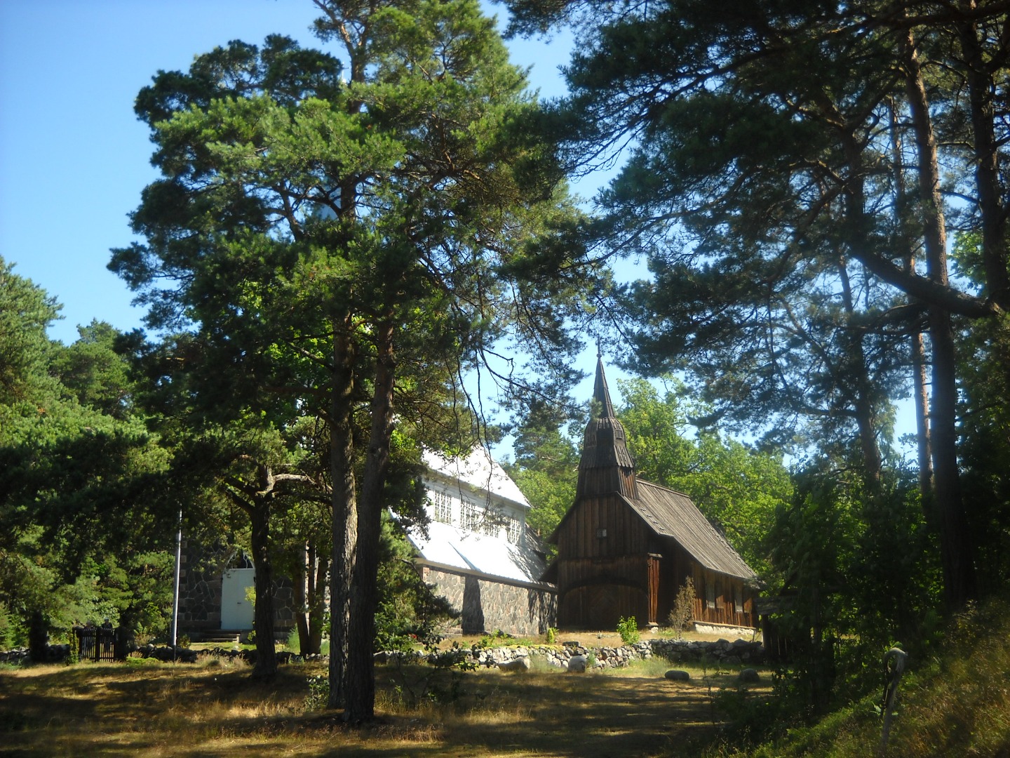 Ruhnu uus kirik rephoto