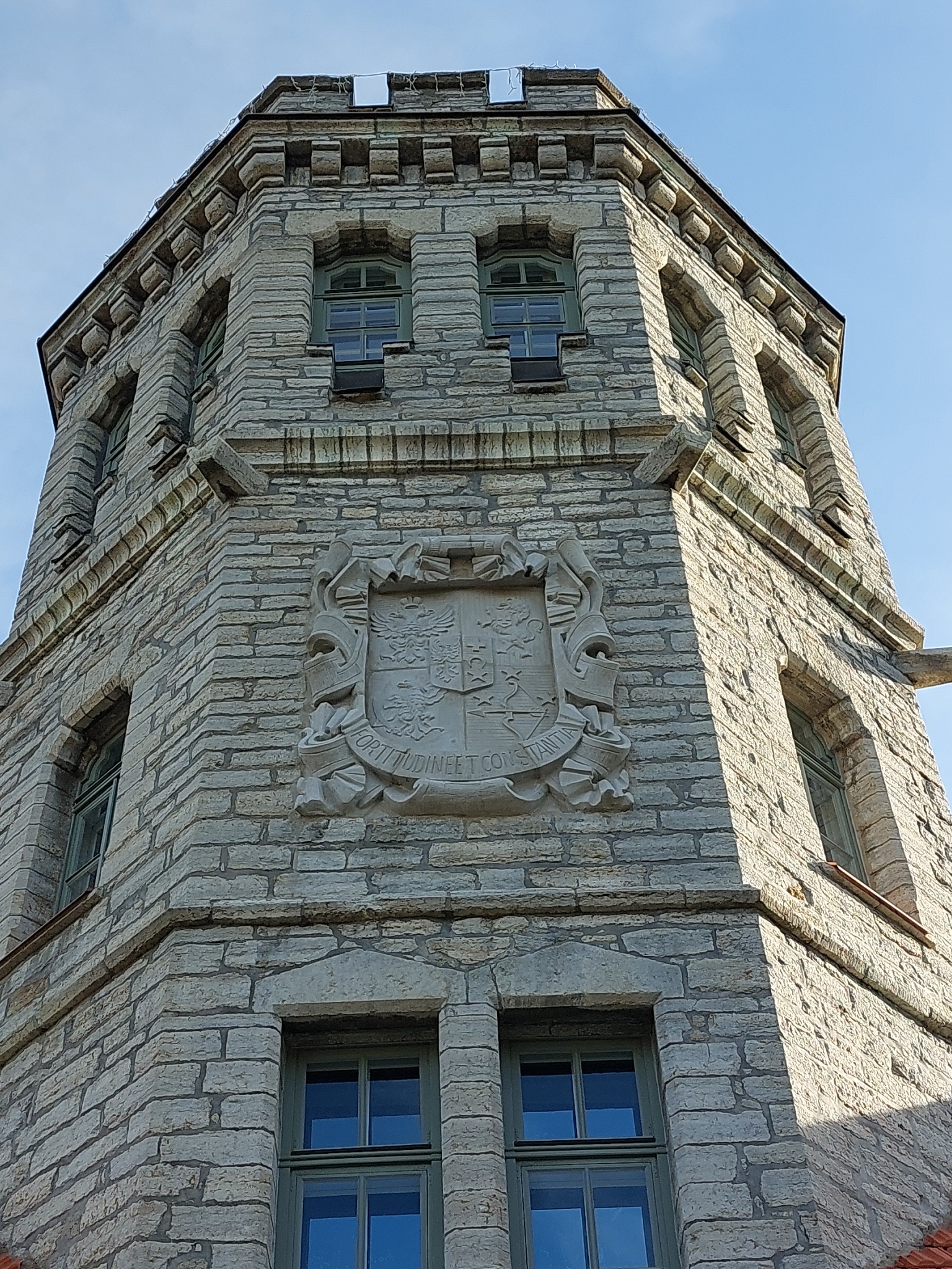 Air school vap in Maarjamäe Castle Tower rephoto