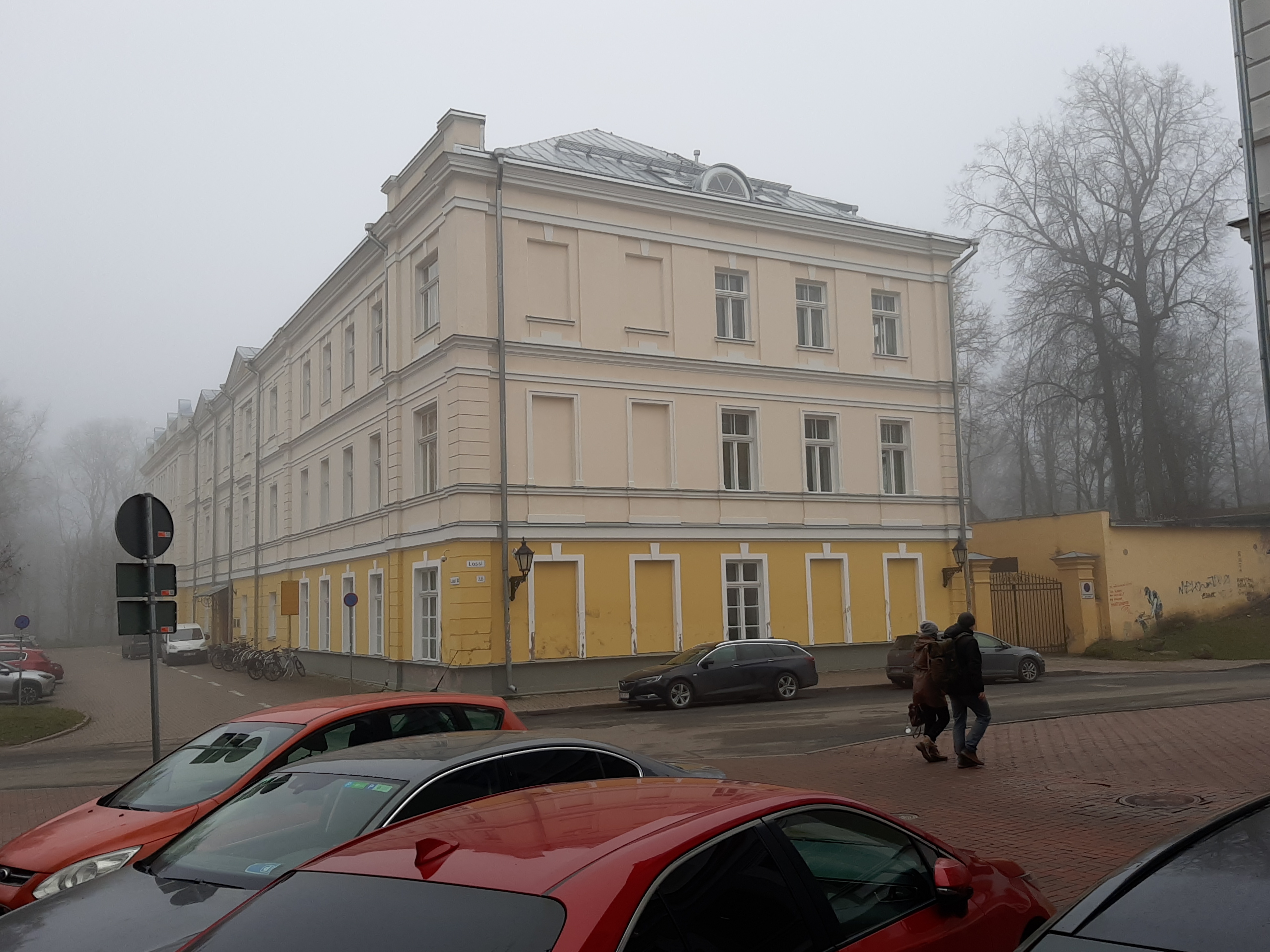 Women's Clinic in Lossi Street. rephoto